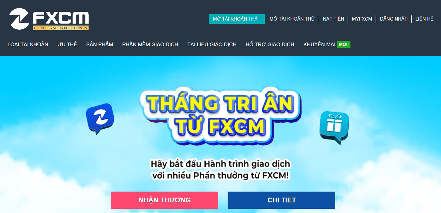 Sàn FXCM Bonus nâng cấp Tradingview miễn phí