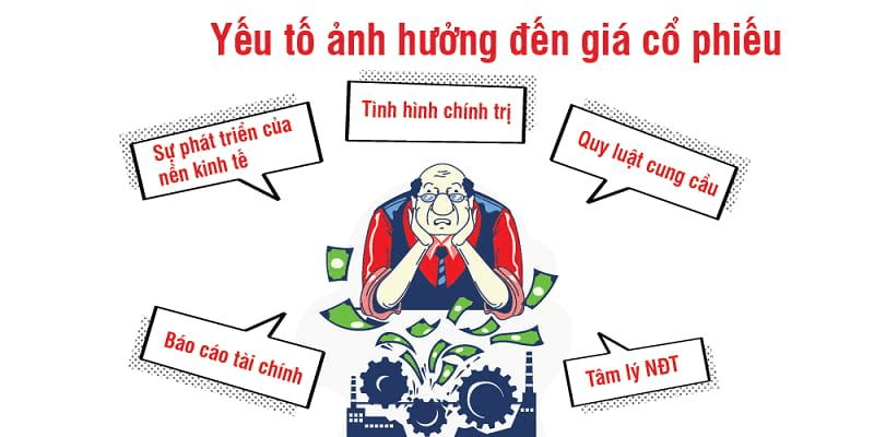 Yếu tố ảnh hưỏng giá cổ phiếu