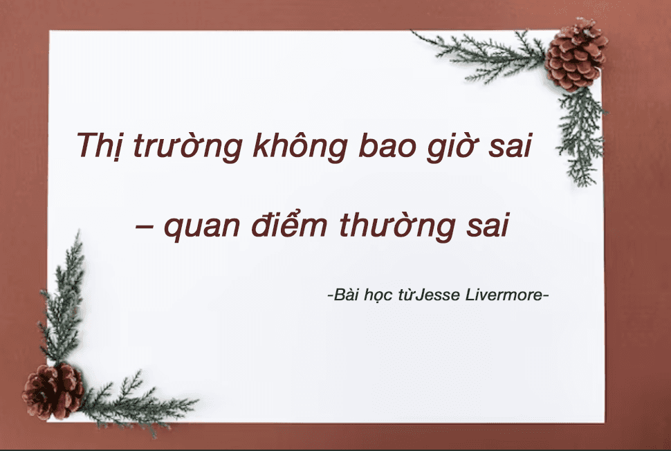 Bài học từ Jesse Livermore