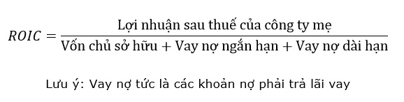 Công thức tính ROIC là gì? cách tính ROIC