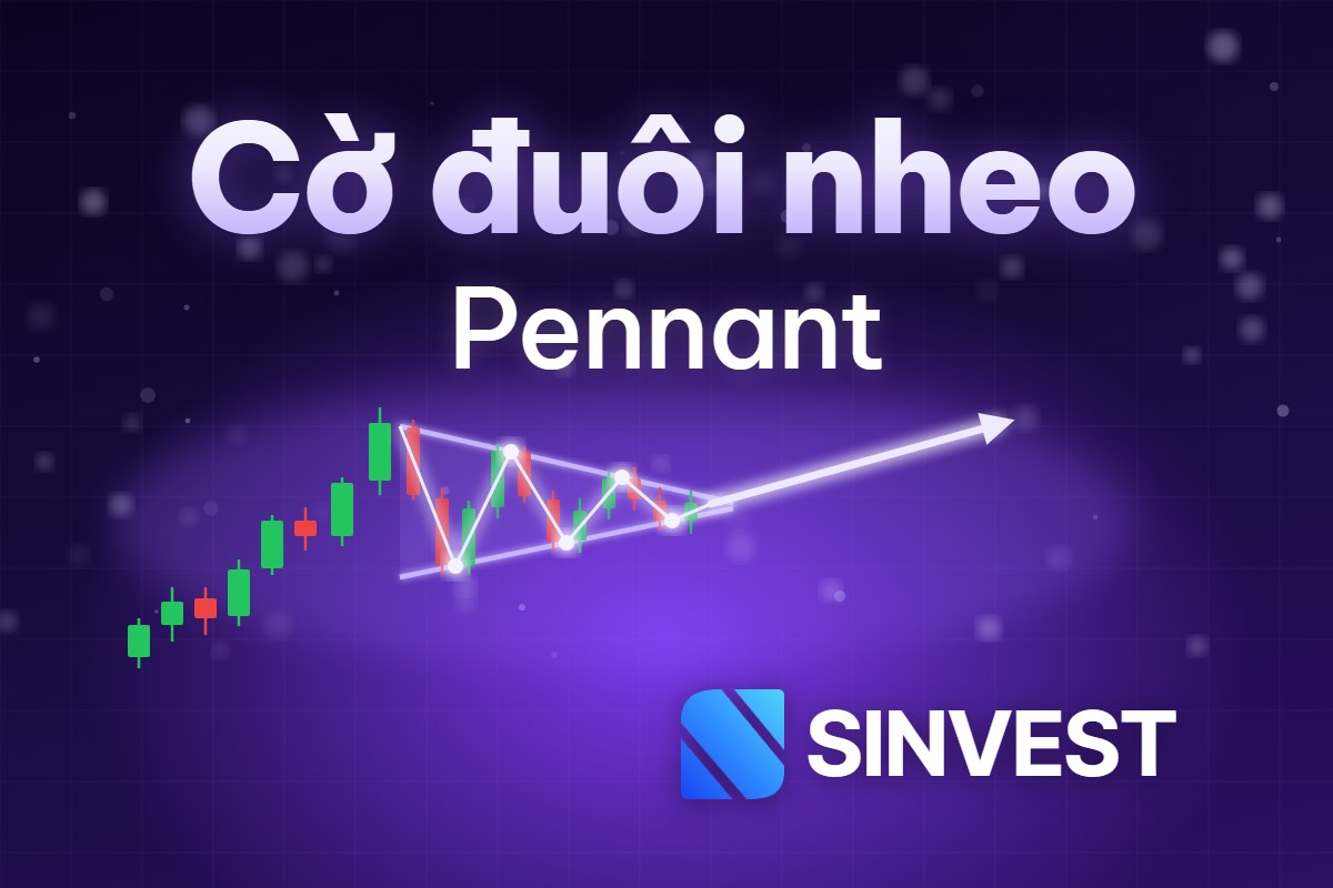 Mô hình cờ đuôi nheo (Pennant) là gì? Cách giao dịch chi tiết