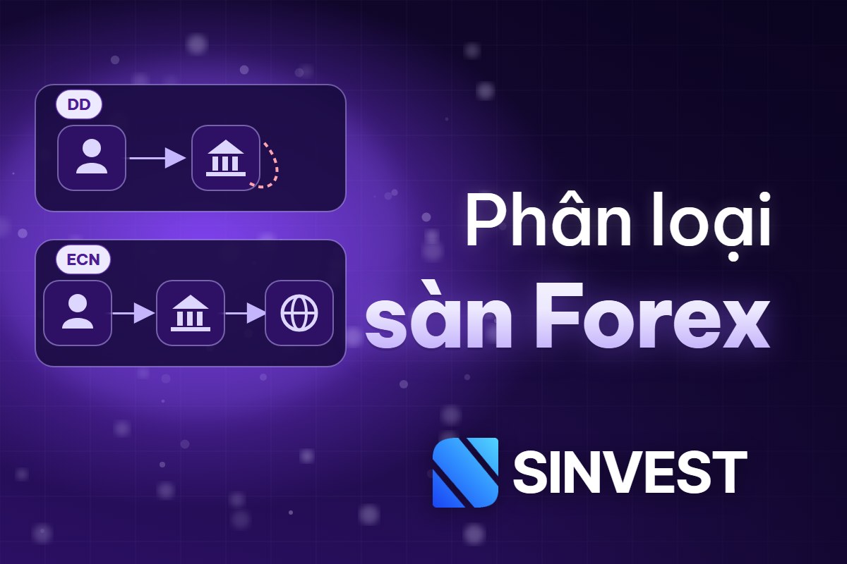 Sàn market maker, STP, ECN là gì? Phân loại sàn môi giới Forex
