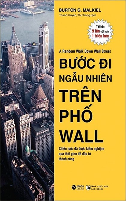 Bìa sách Bước Đi Ngẫu Nhiên Trên Phố Wall