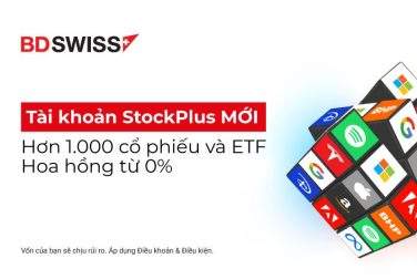 BDSwiss ra mắt dịch vụ đầu tư cổ phiếu với phí hoa hồng 0%