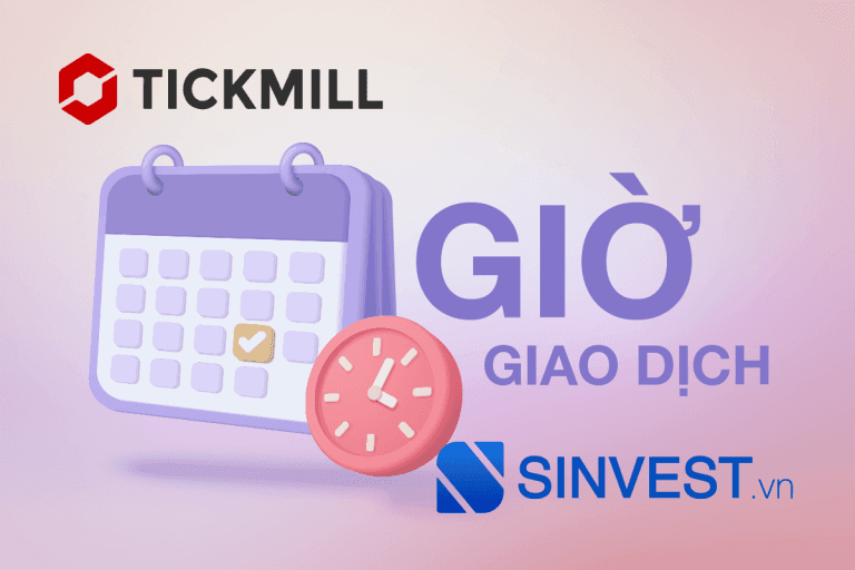 giờ giao dịch sàn Tickmill