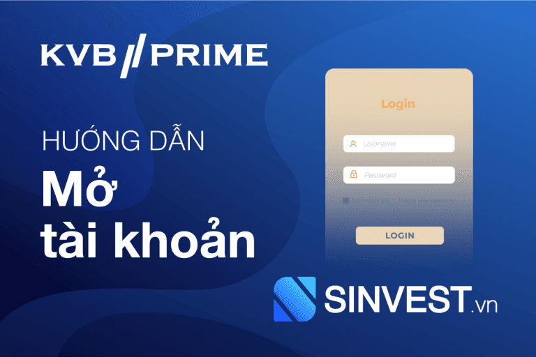 Hướng dẫn mở tài khoản KVB Prime