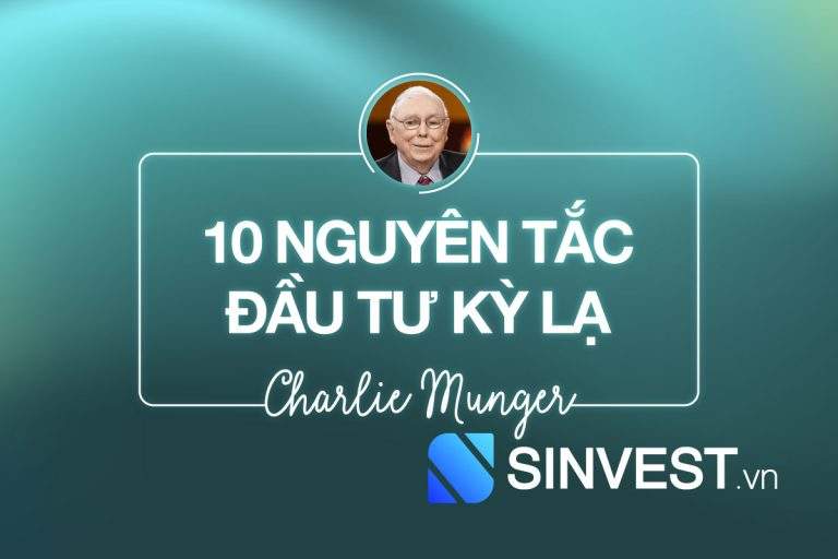 nguyên tắc đầu tư của Charlie Munger