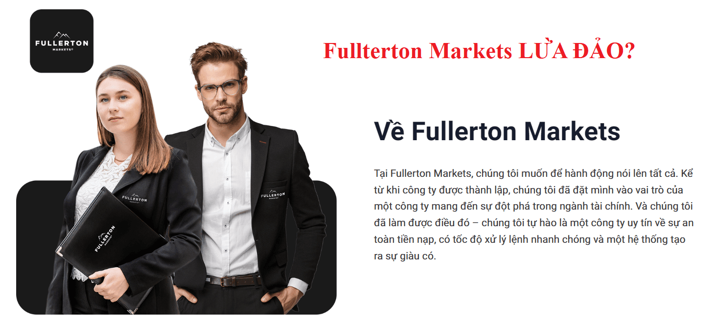 Fullerton Markets lừa đảo?