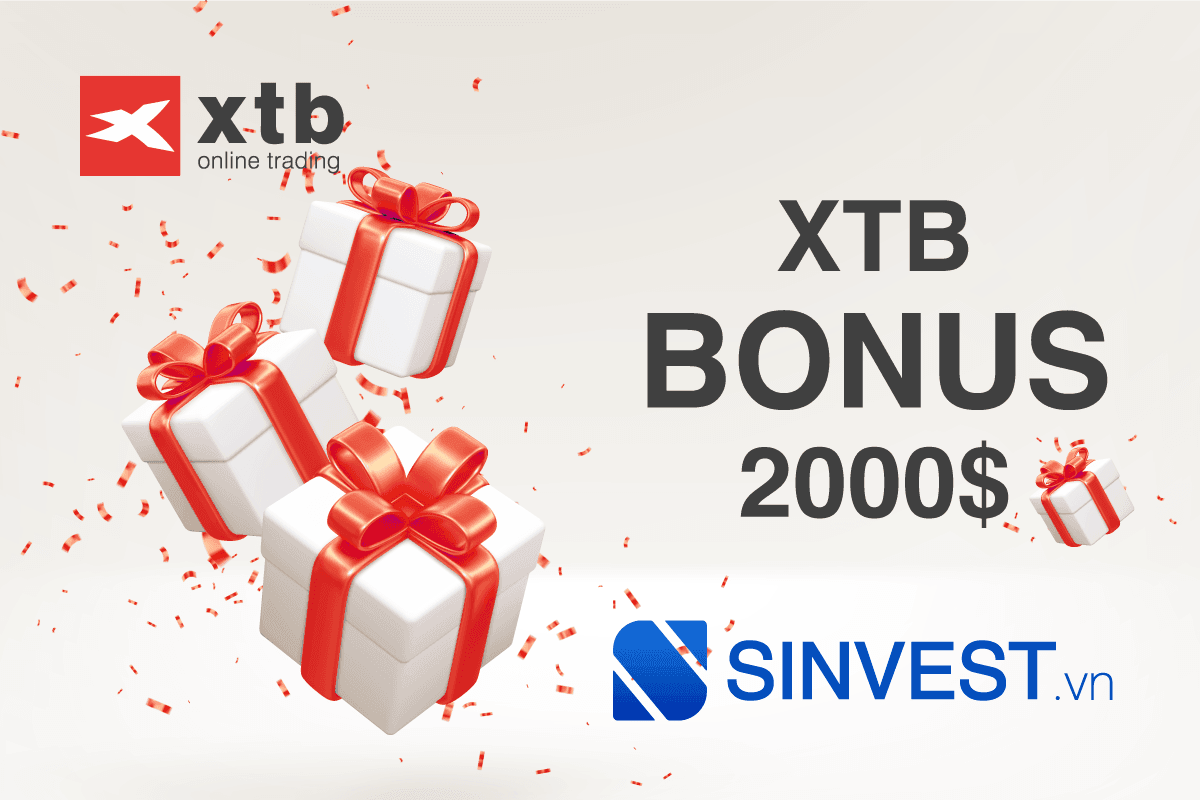 XTB Bonus 2023 – XTB thưởng nạp tiền lên đến 2000 USD